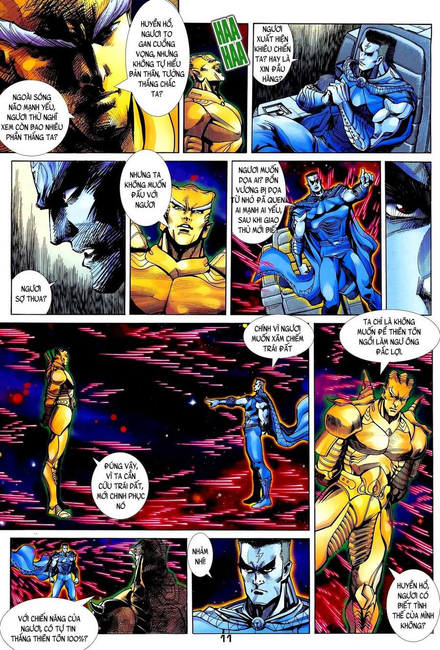 Truyện Tranh Long Hổ 5 Thế trang 8