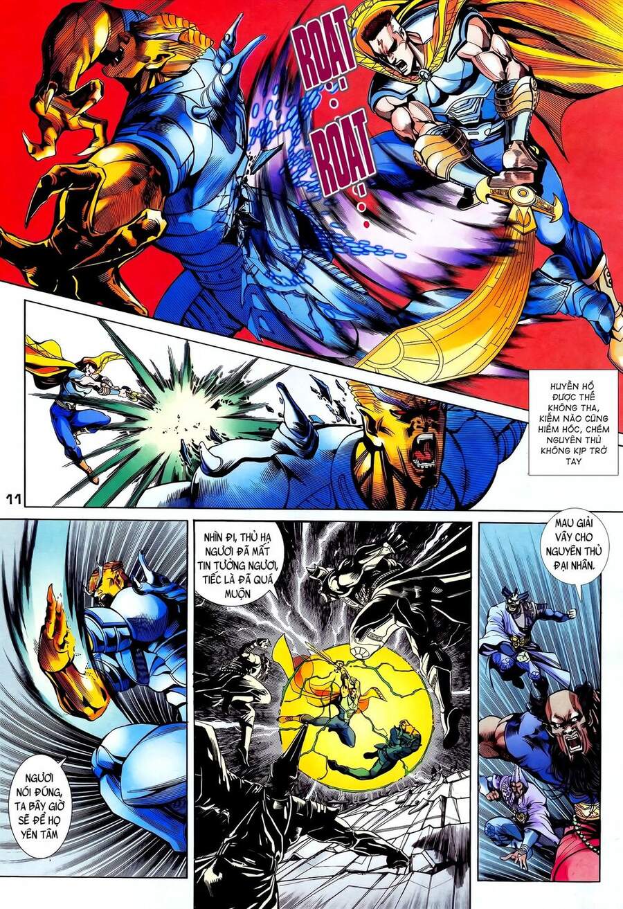 Truyện Tranh Long Hổ 5 Thế trang 8