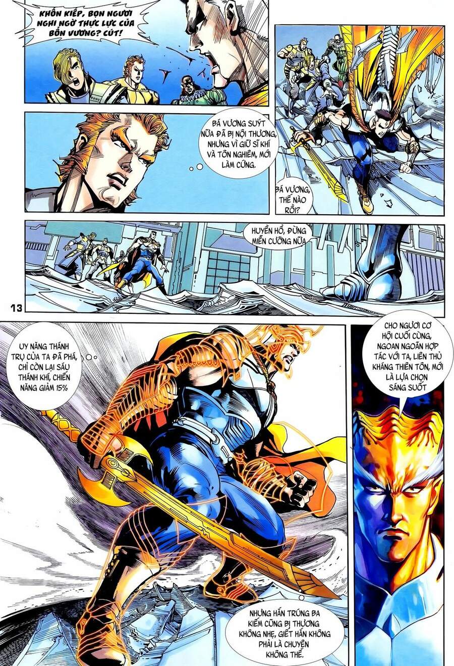 Truyện Tranh Long Hổ 5 Thế trang 8