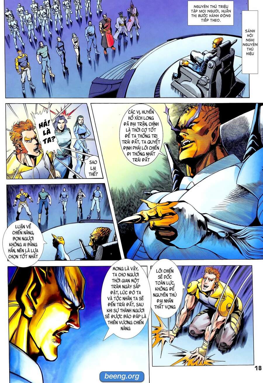 Truyện Tranh Long Hổ 5 Thế trang 8