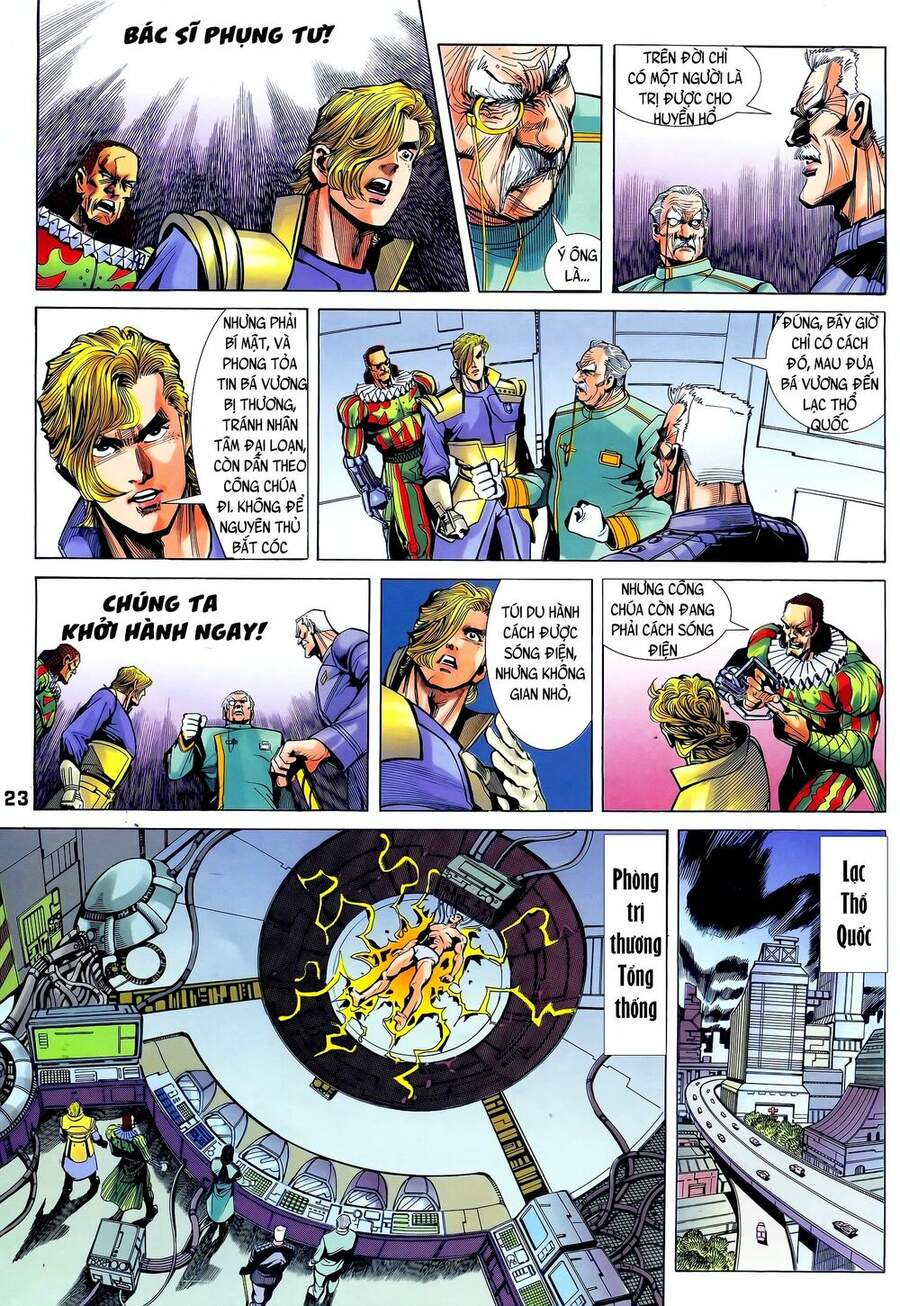 Truyện Tranh Long Hổ 5 Thế trang 8