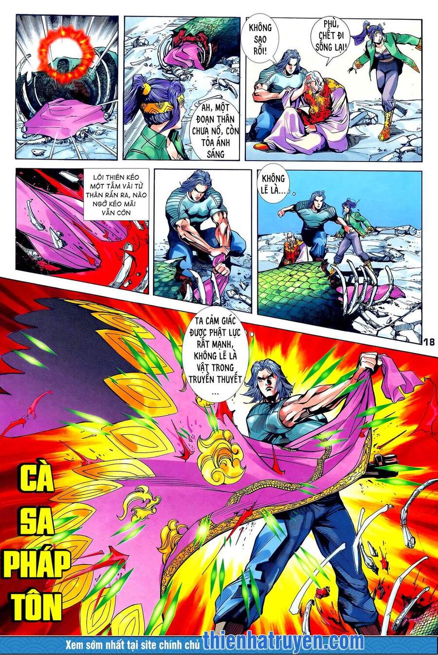 Truyện Tranh Long Hổ 5 Thế trang 8