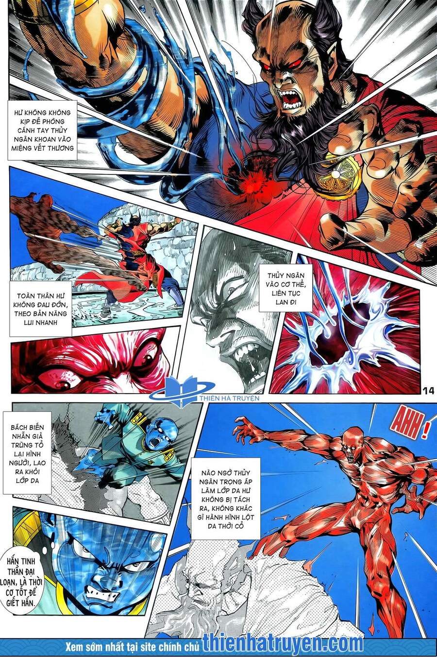 Truyện Tranh Long Hổ 5 Thế trang 8