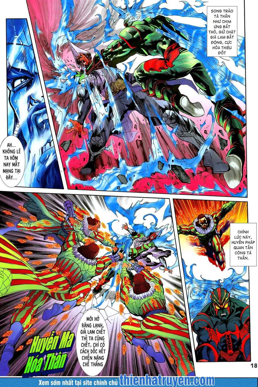 Truyện Tranh Long Hổ 5 Thế trang 8