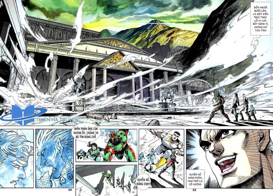 Truyện Tranh Long Hổ 5 Thế trang 8