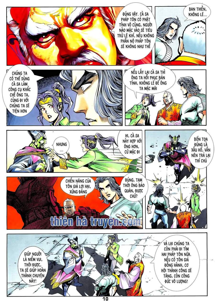 Truyện Tranh Long Hổ 5 Thế trang 8