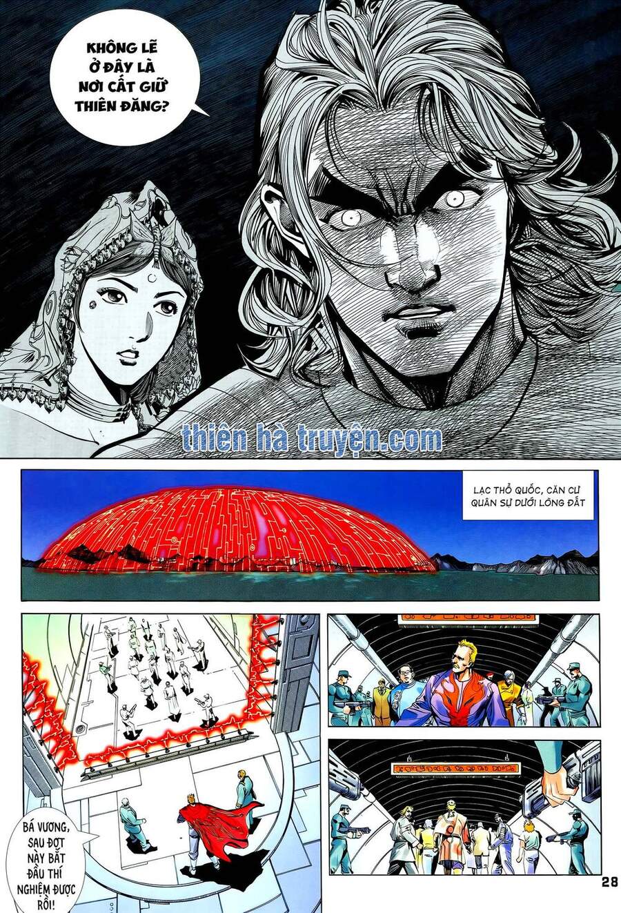 Truyện Tranh Long Hổ 5 Thế trang 8
