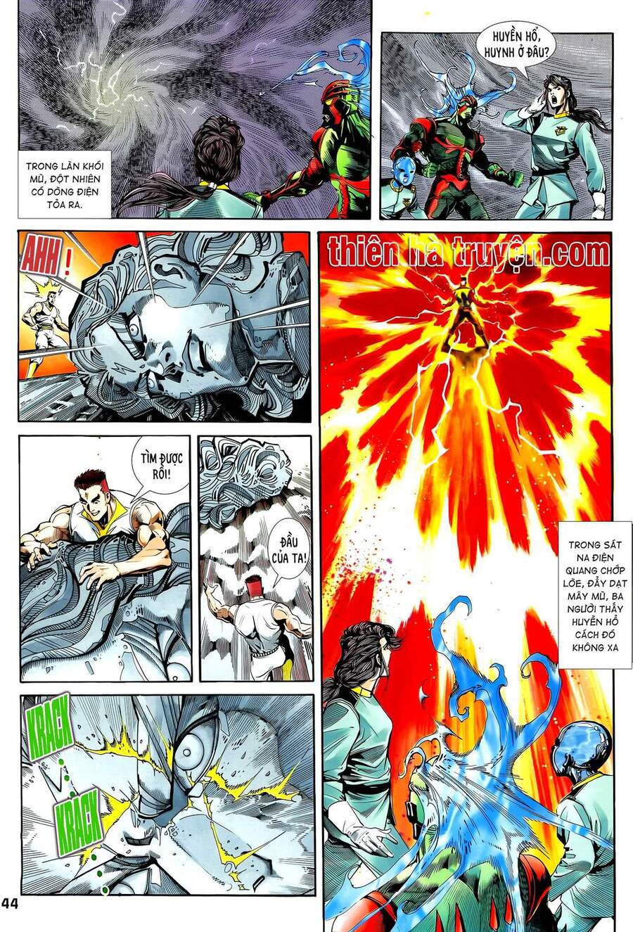 Truyện Tranh Long Hổ 5 Thế trang 8