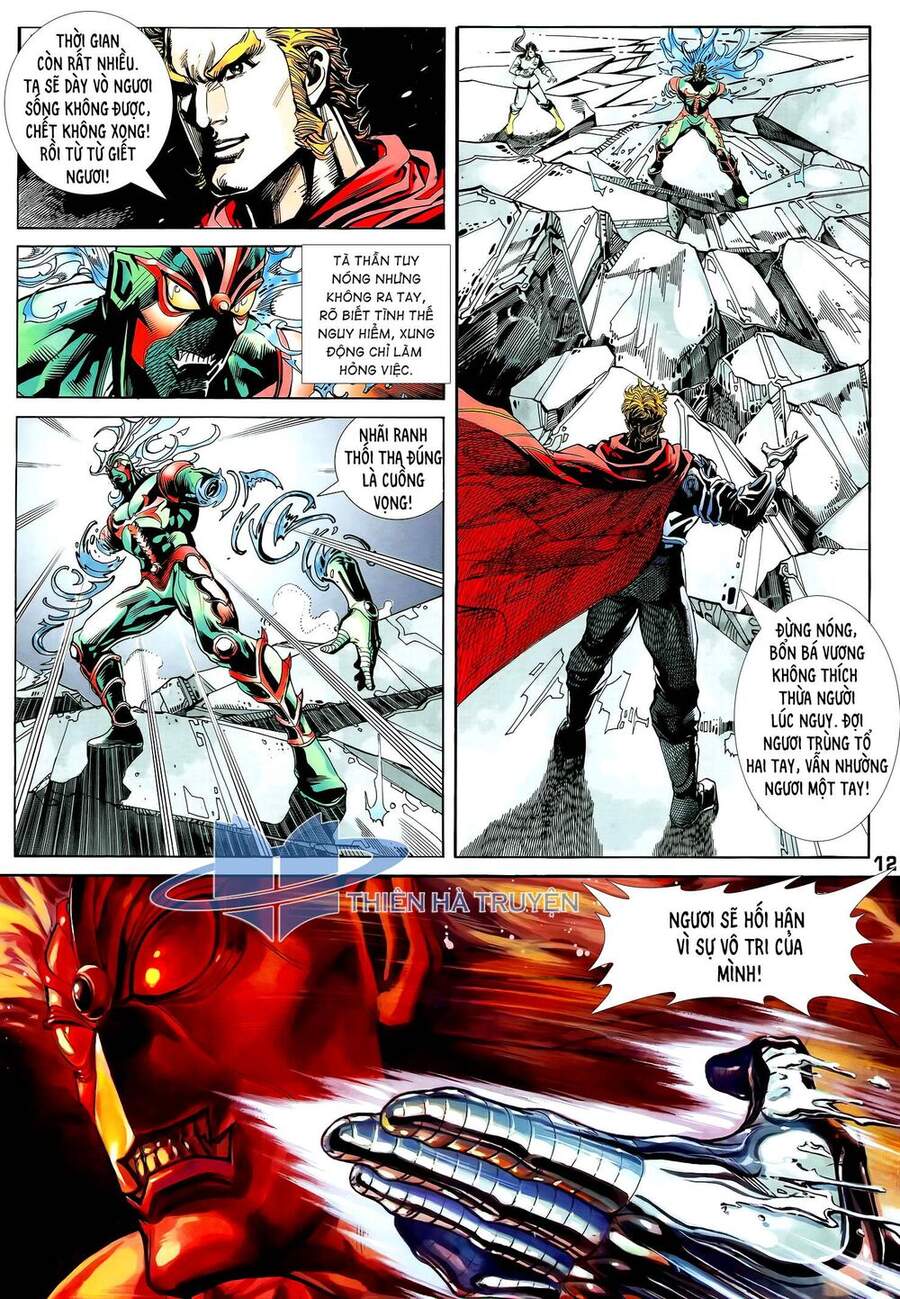 Truyện Tranh Long Hổ 5 Thế trang 8