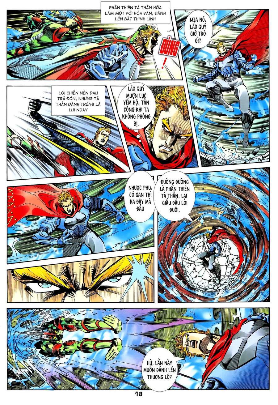Truyện Tranh Long Hổ 5 Thế trang 8