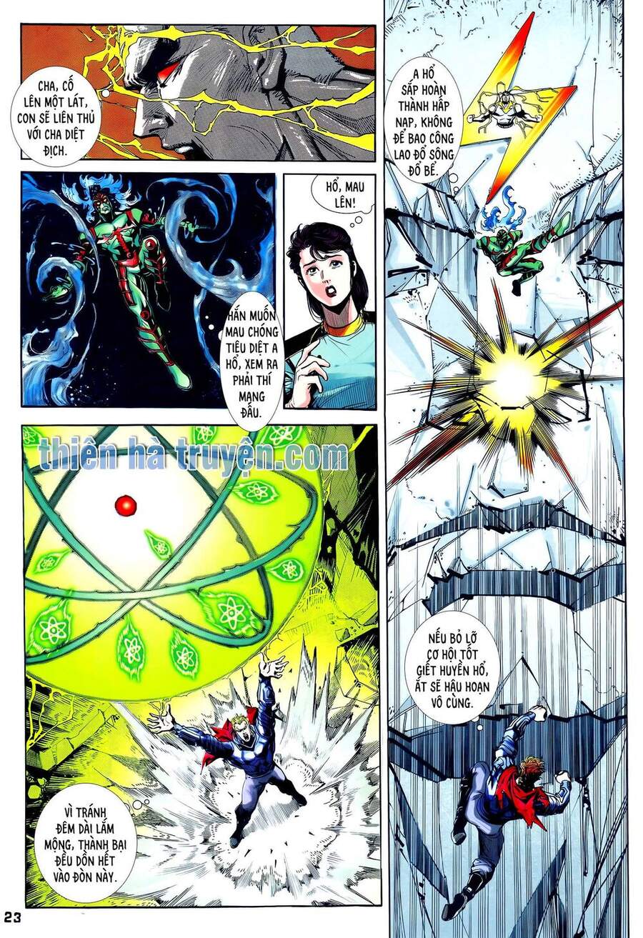 Truyện Tranh Long Hổ 5 Thế trang 8