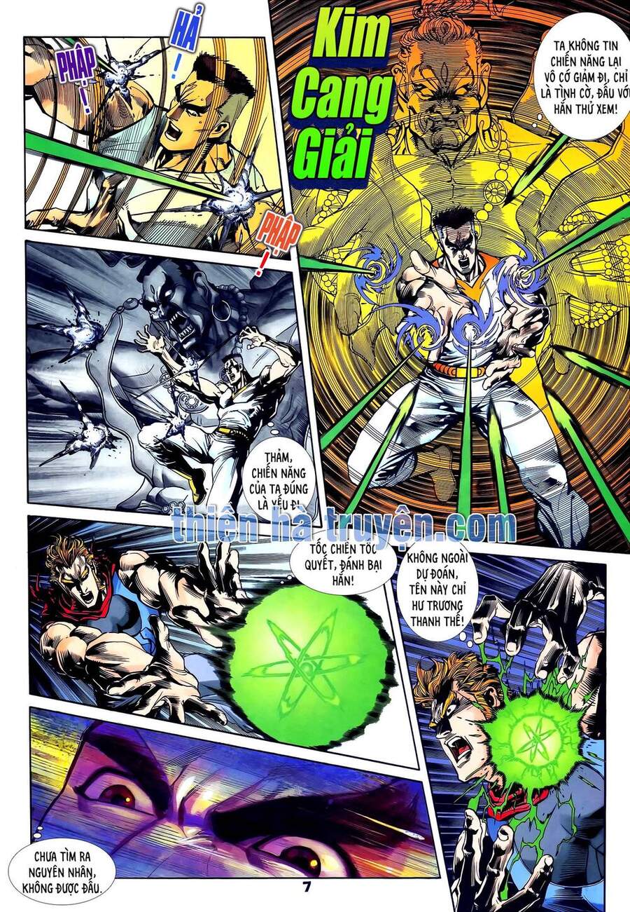 Truyện Tranh Long Hổ 5 Thế trang 8