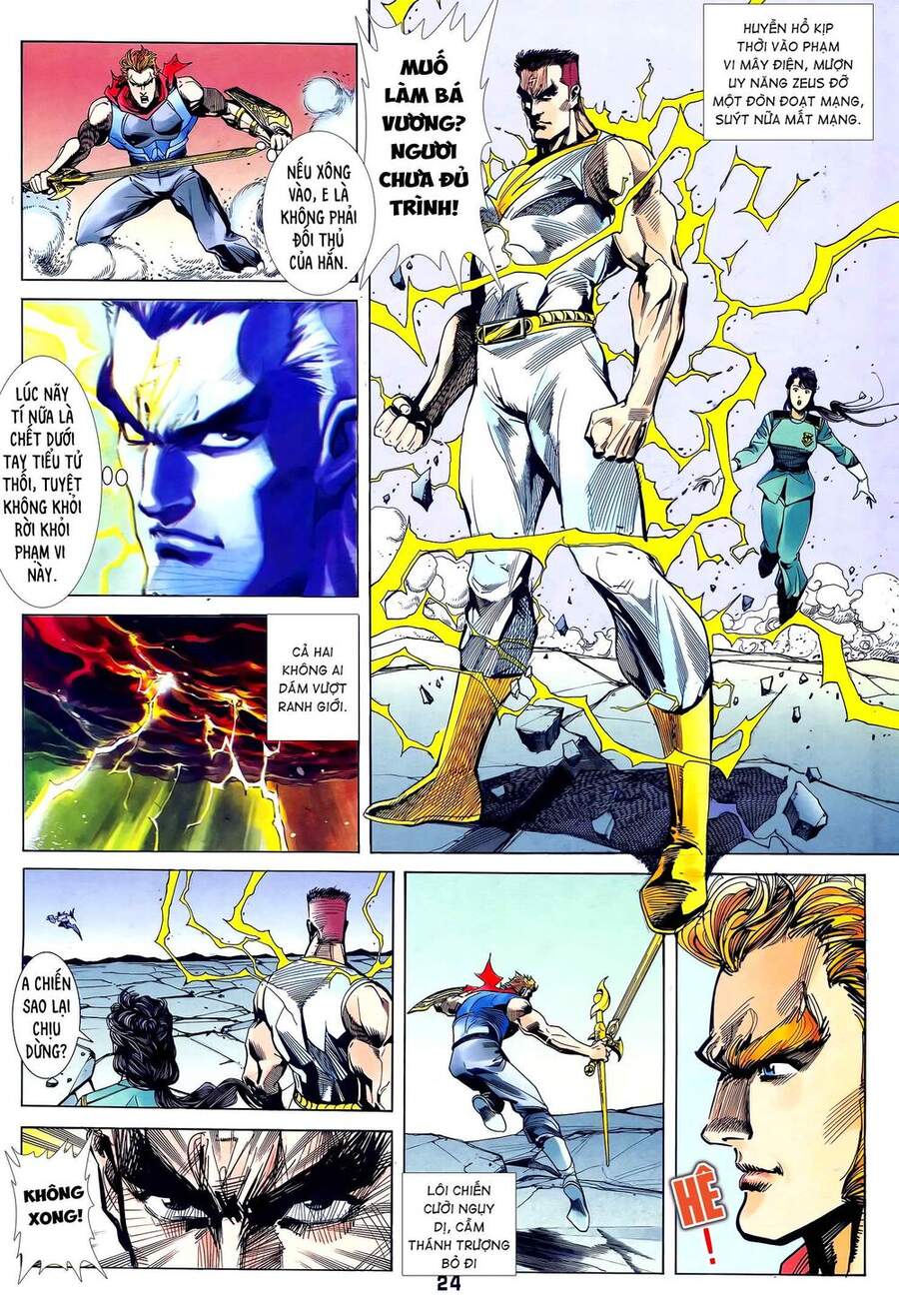 Truyện Tranh Long Hổ 5 Thế trang 8