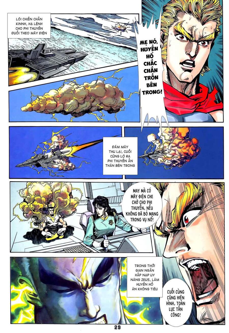 Truyện Tranh Long Hổ 5 Thế trang 8