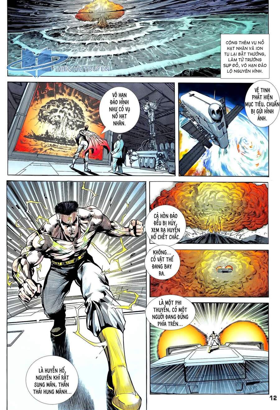 Truyện Tranh Long Hổ 5 Thế trang 8