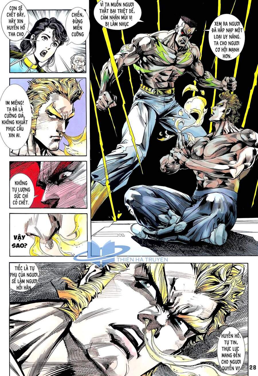 Truyện Tranh Long Hổ 5 Thế trang 8