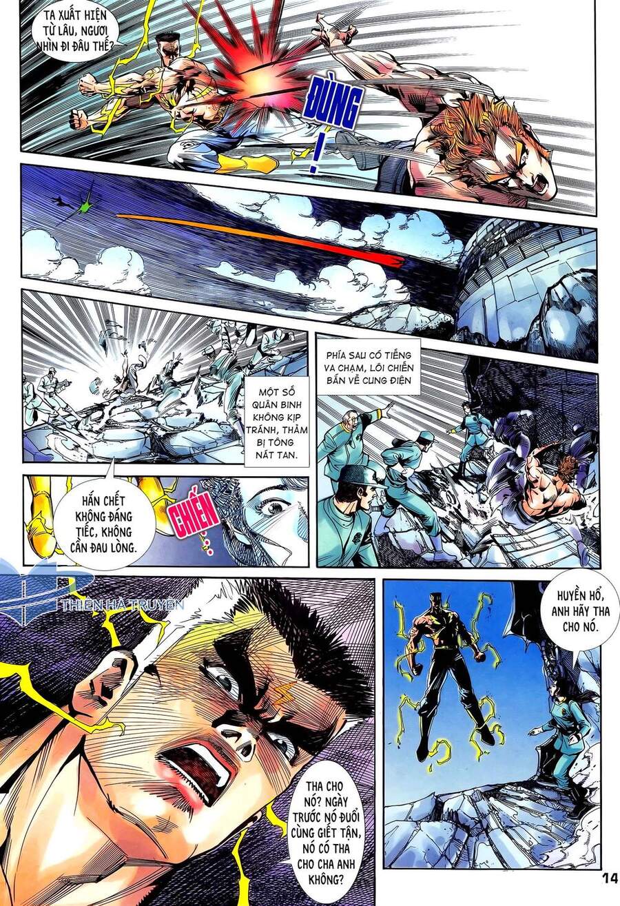 Truyện Tranh Long Hổ 5 Thế trang 8