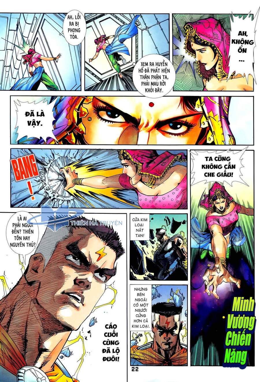 Truyện Tranh Long Hổ 5 Thế trang 8