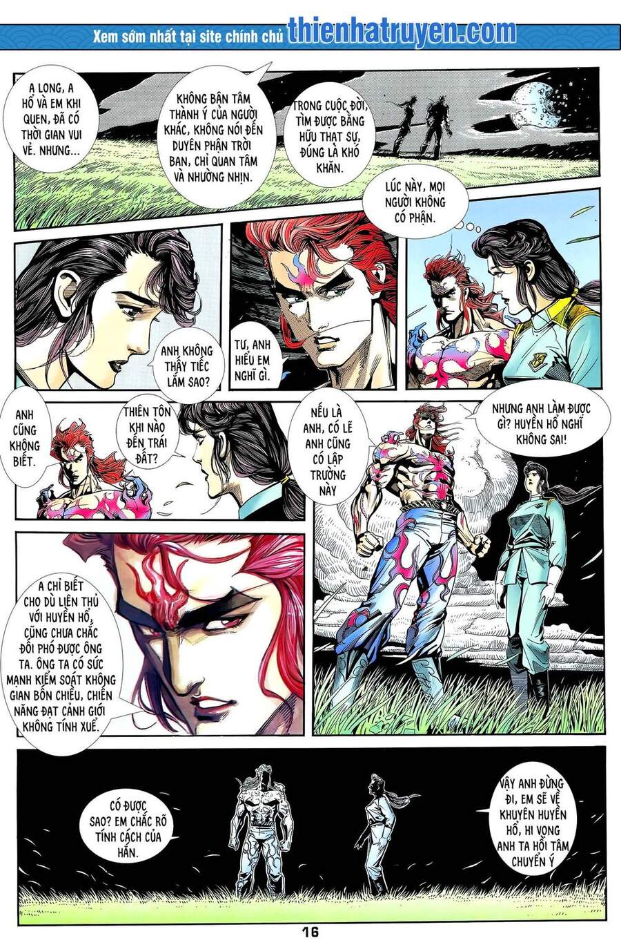 Truyện Tranh Long Hổ 5 Thế trang 8