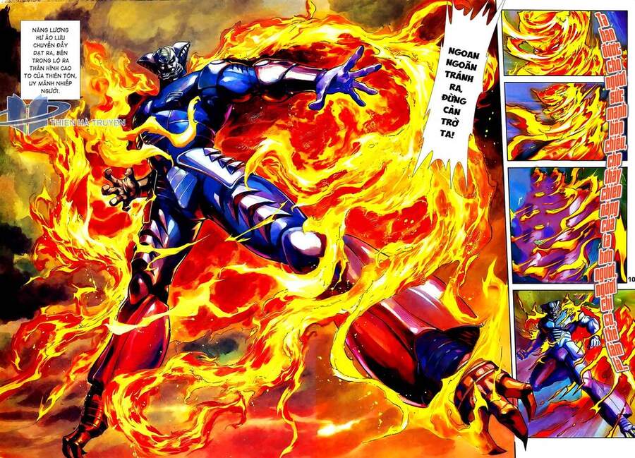 Truyện Tranh Long Hổ 5 Thế trang 8