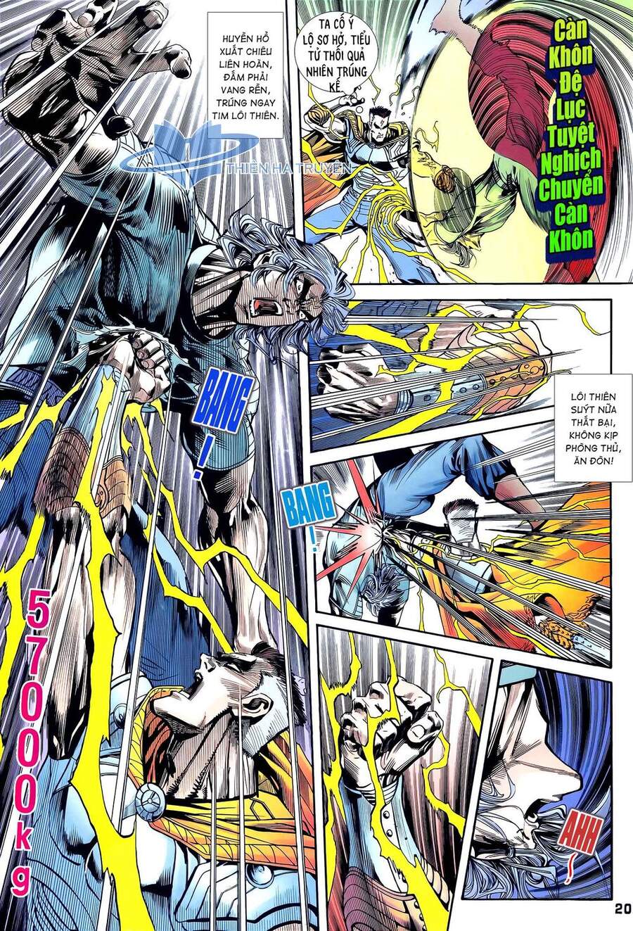 Truyện Tranh Long Hổ 5 Thế trang 8