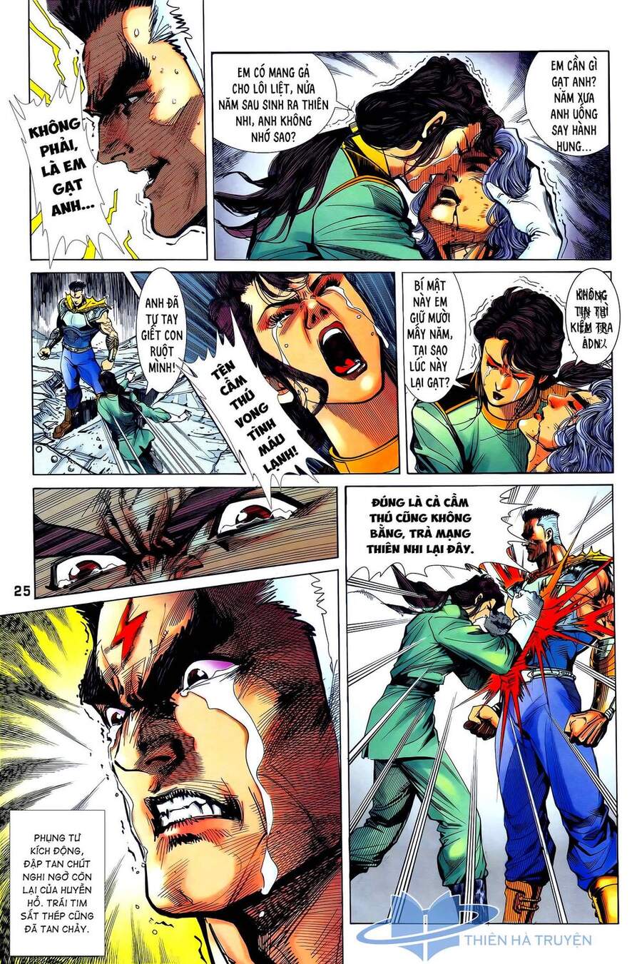 Truyện Tranh Long Hổ 5 Thế trang 8