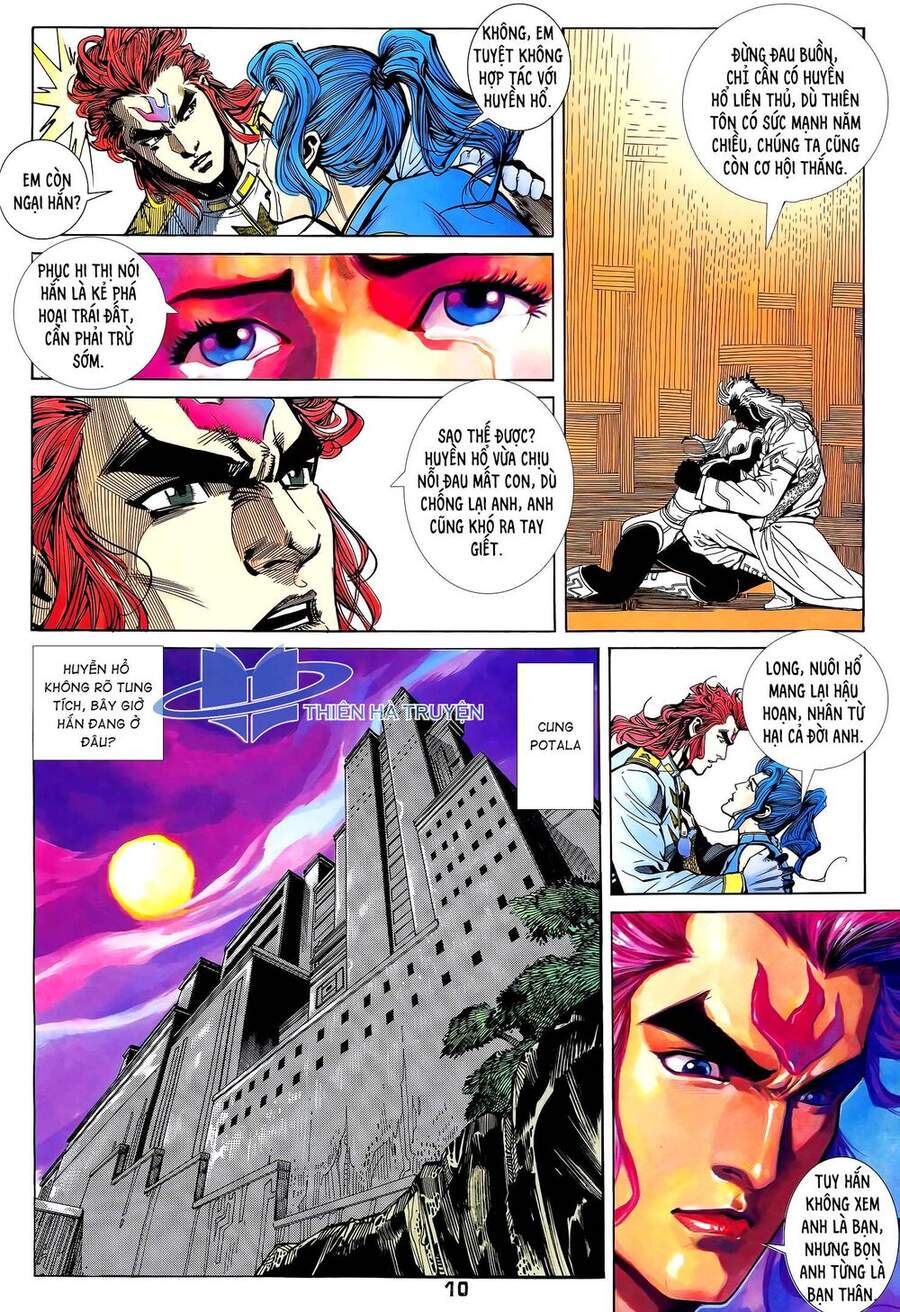Truyện Tranh Long Hổ 5 Thế trang 8
