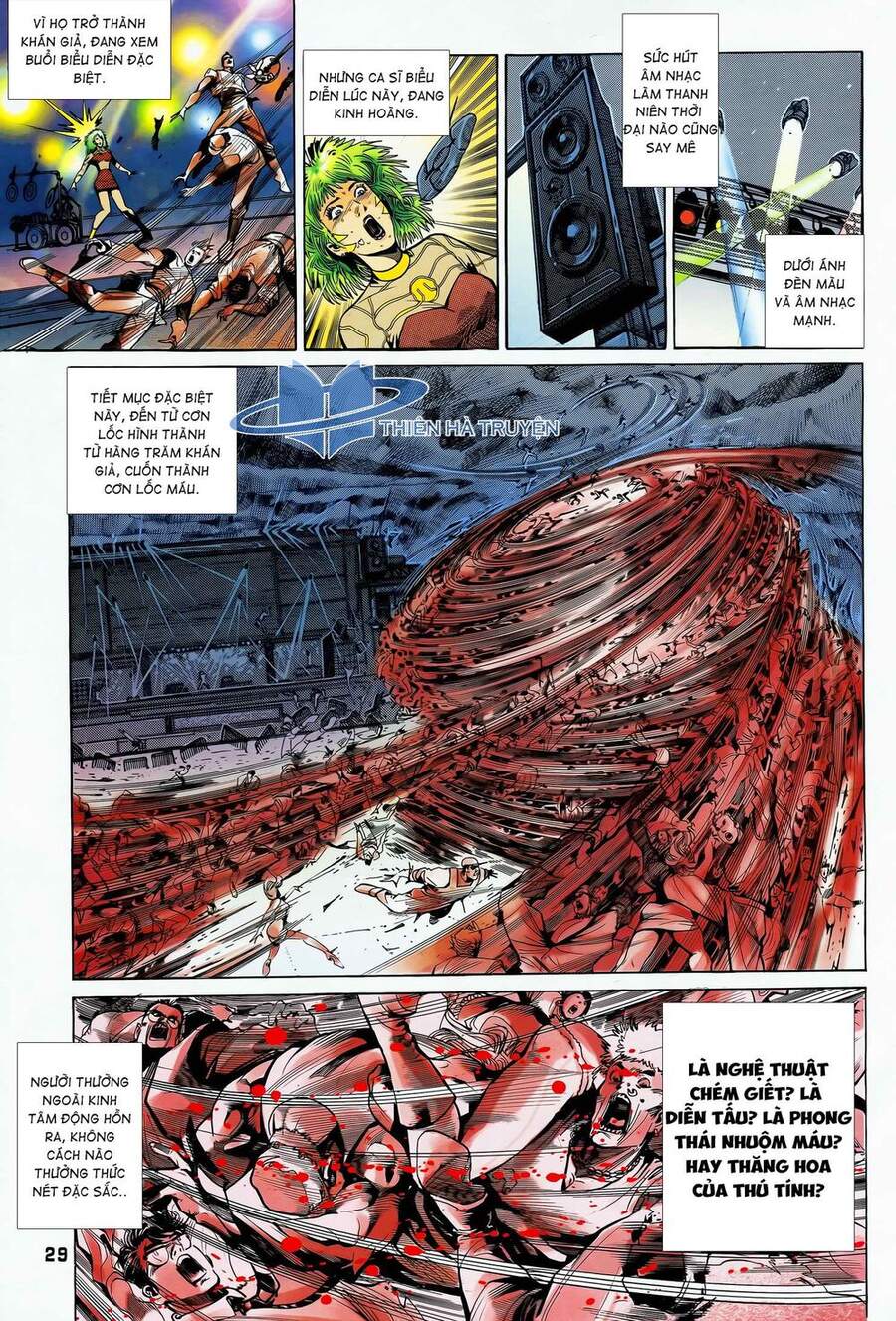 Truyện Tranh Long Hổ 5 Thế trang 8