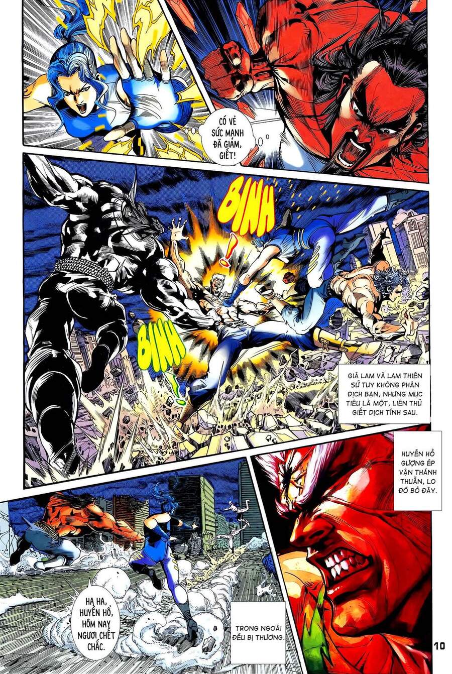 Truyện Tranh Long Hổ 5 Thế trang 8