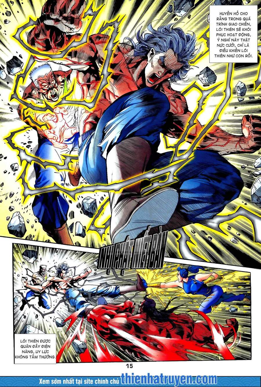 Truyện Tranh Long Hổ 5 Thế trang 8