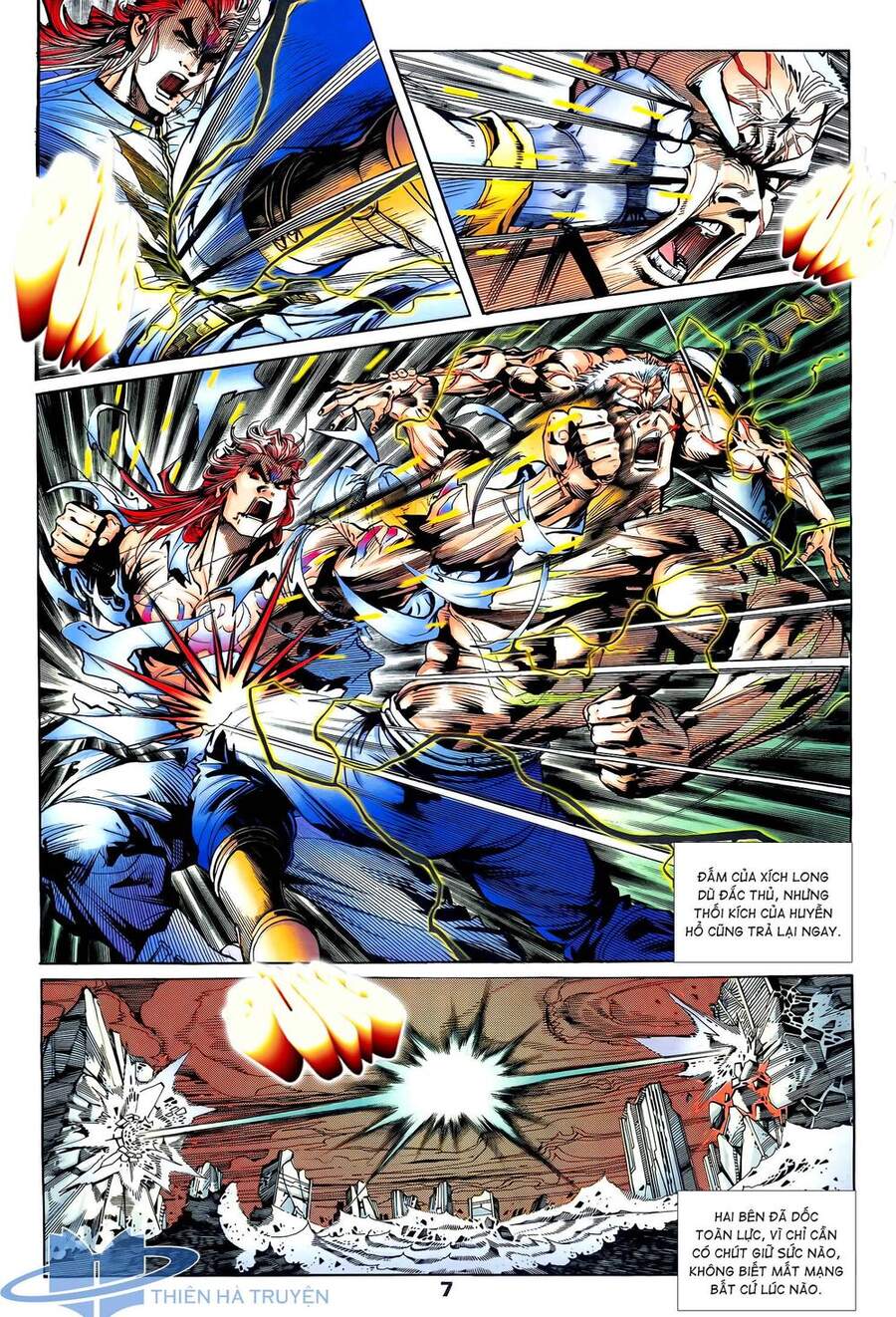 Truyện Tranh Long Hổ 5 Thế trang 8