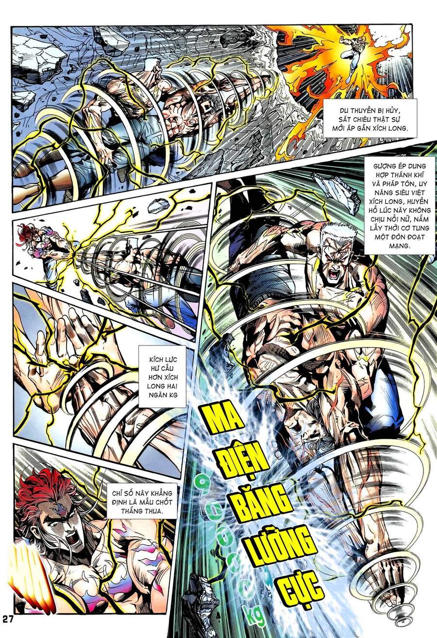 Truyện Tranh Long Hổ 5 Thế trang 8