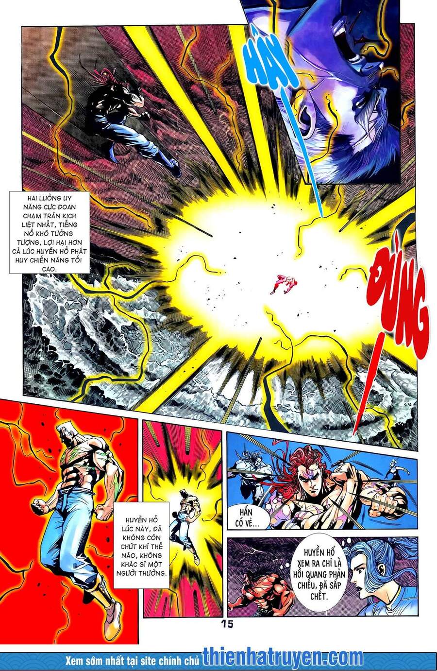 Truyện Tranh Long Hổ 5 Thế trang 8