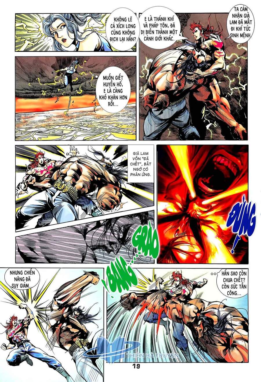 Truyện Tranh Long Hổ 5 Thế trang 8