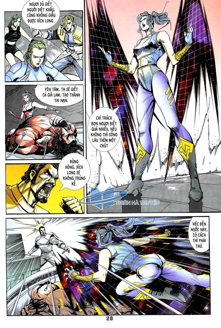 Truyện Tranh Long Hổ 5 Thế trang 8