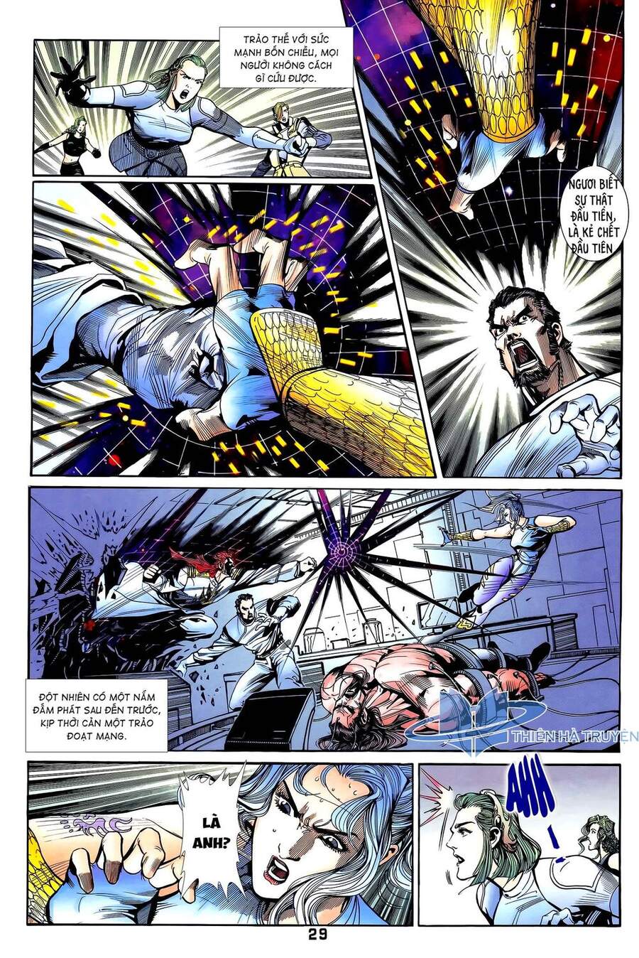 Truyện Tranh Long Hổ 5 Thế trang 8