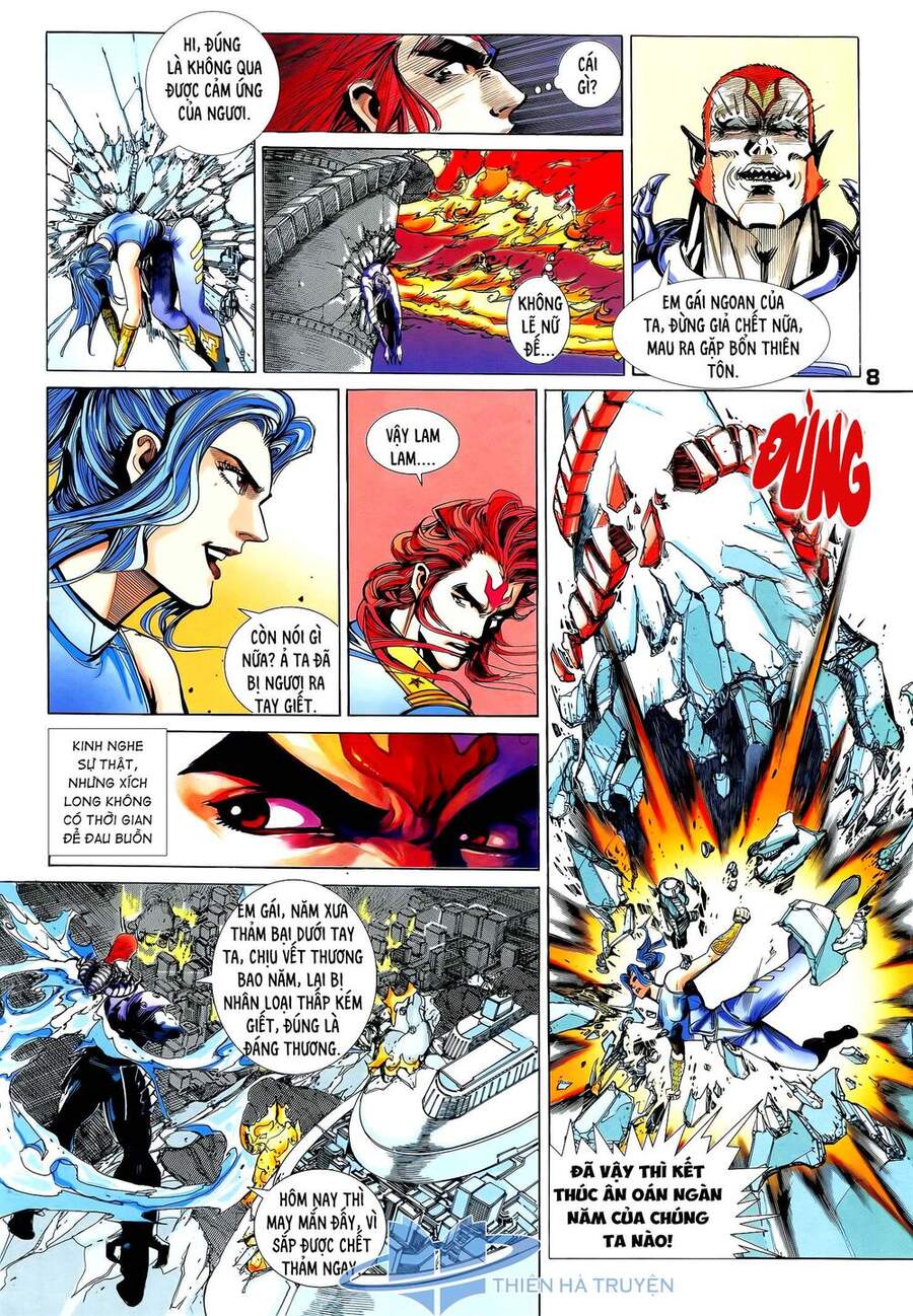 Truyện Tranh Long Hổ 5 Thế trang 8