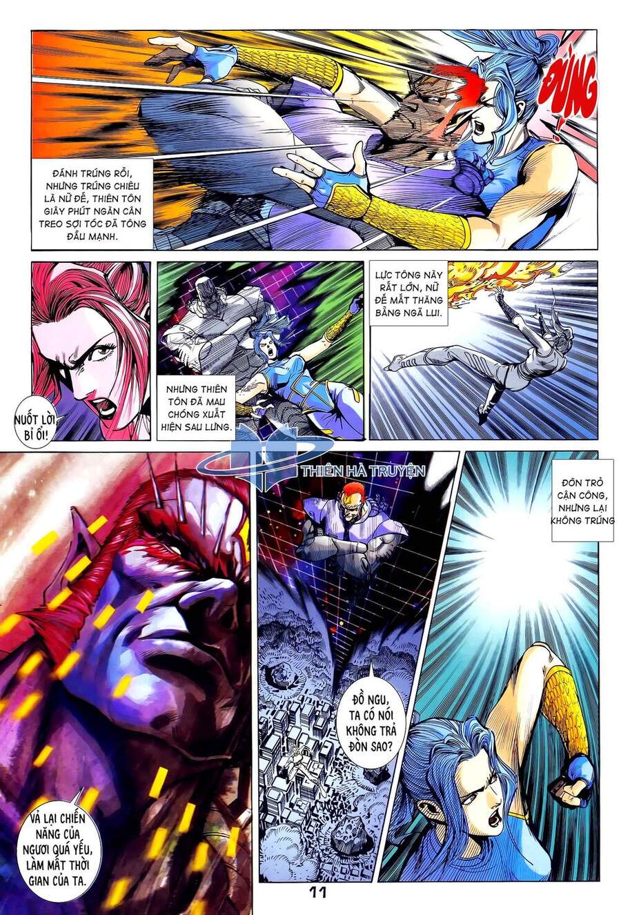 Truyện Tranh Long Hổ 5 Thế trang 8