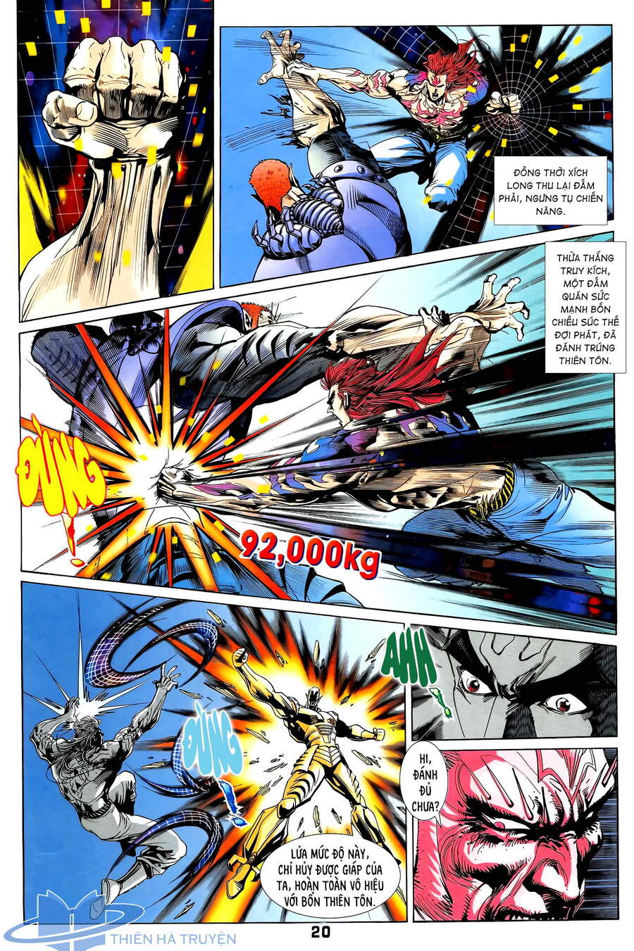 Truyện Tranh Long Hổ 5 Thế trang 8