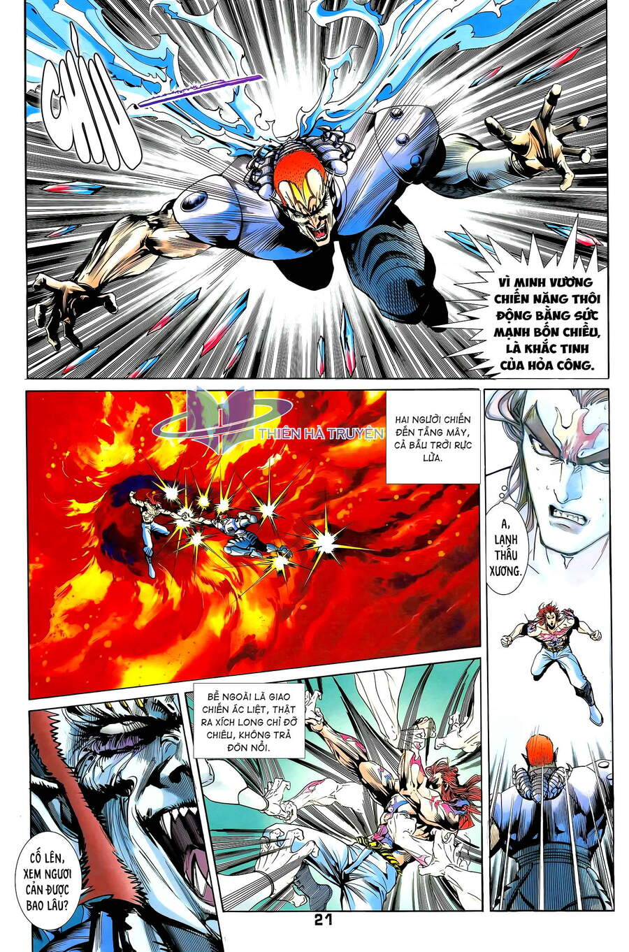 Truyện Tranh Long Hổ 5 Thế trang 8