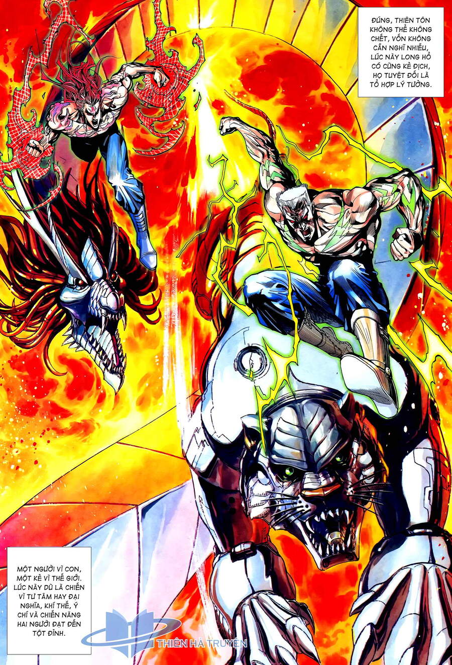 Truyện Tranh Long Hổ 5 Thế trang 8