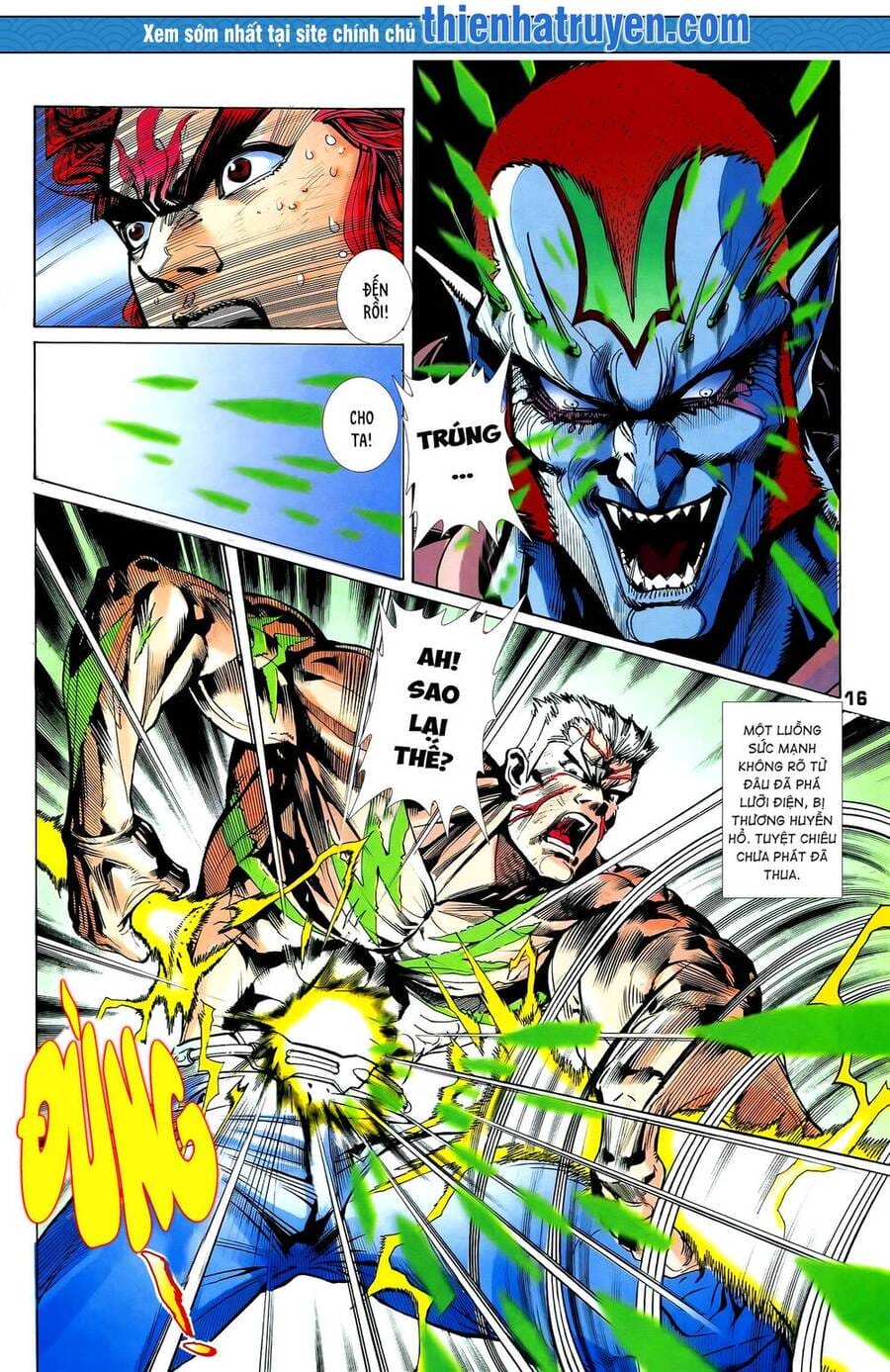 Truyện Tranh Long Hổ 5 Thế trang 8