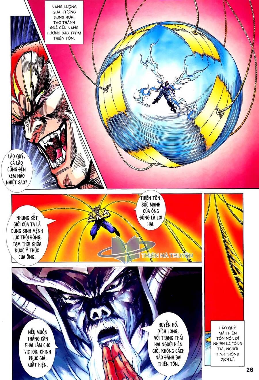 Truyện Tranh Long Hổ 5 Thế trang 8