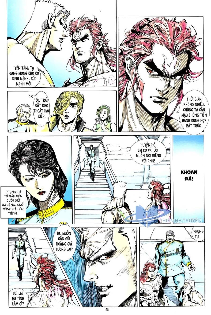 Truyện Tranh Long Hổ 5 Thế trang 8