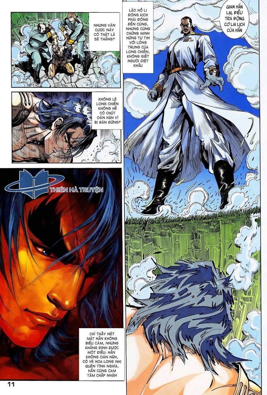 Truyện Tranh Long Hổ 5 Thế trang 8