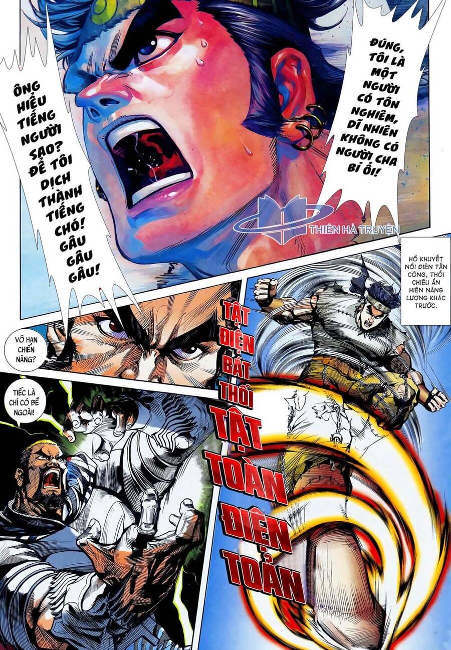 Truyện Tranh Long Hổ 5 Thế trang 8