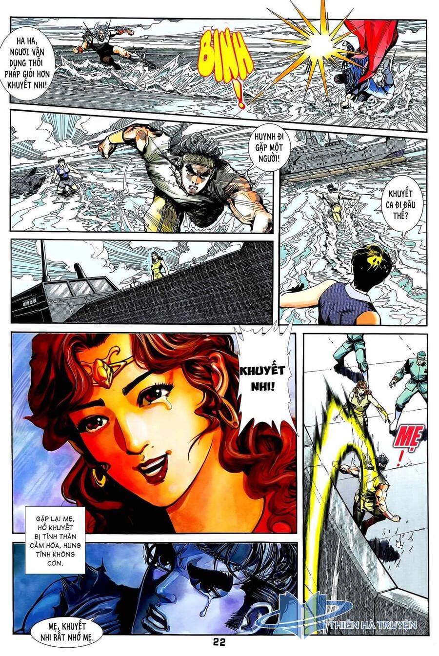 Truyện Tranh Long Hổ 5 Thế trang 8