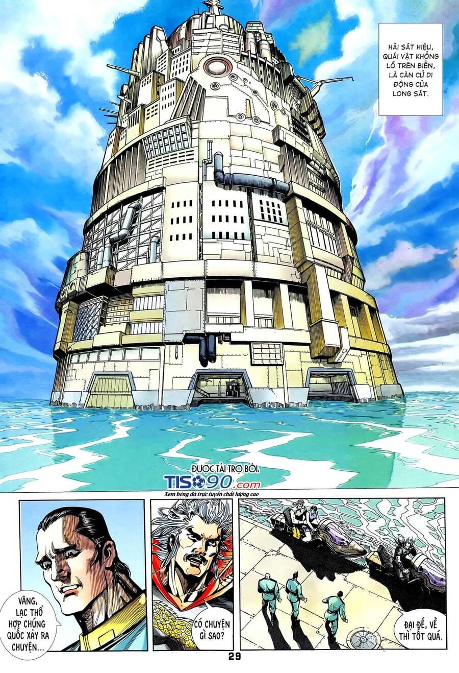 Truyện Tranh Long Hổ 5 Thế trang 8