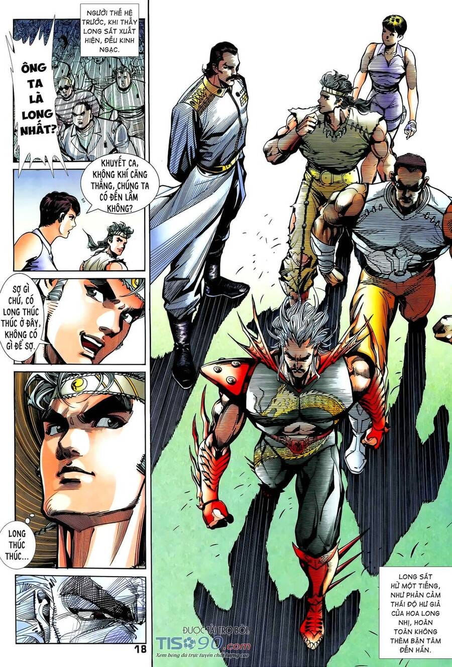 Truyện Tranh Long Hổ 5 Thế trang 8