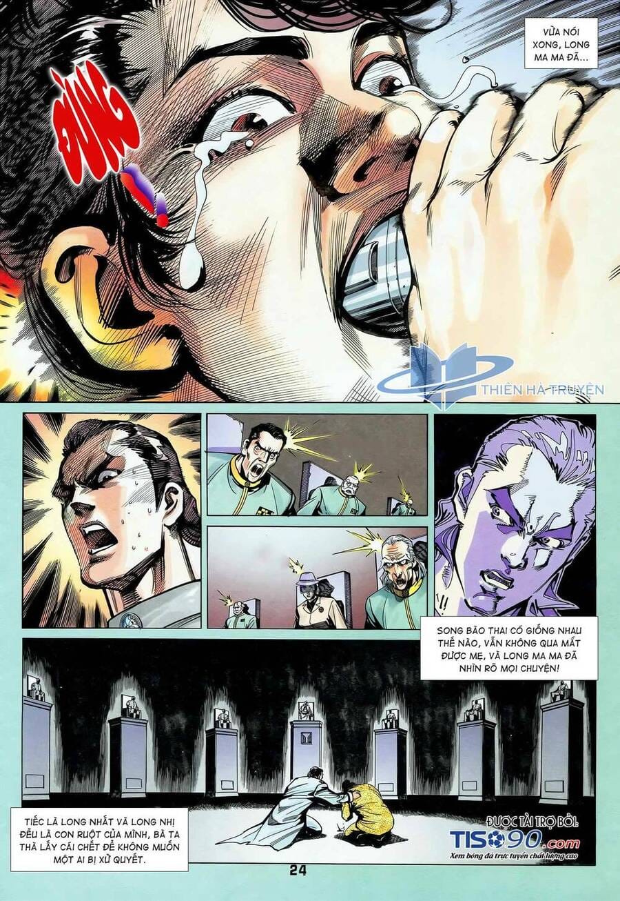 Truyện Tranh Long Hổ 5 Thế trang 8